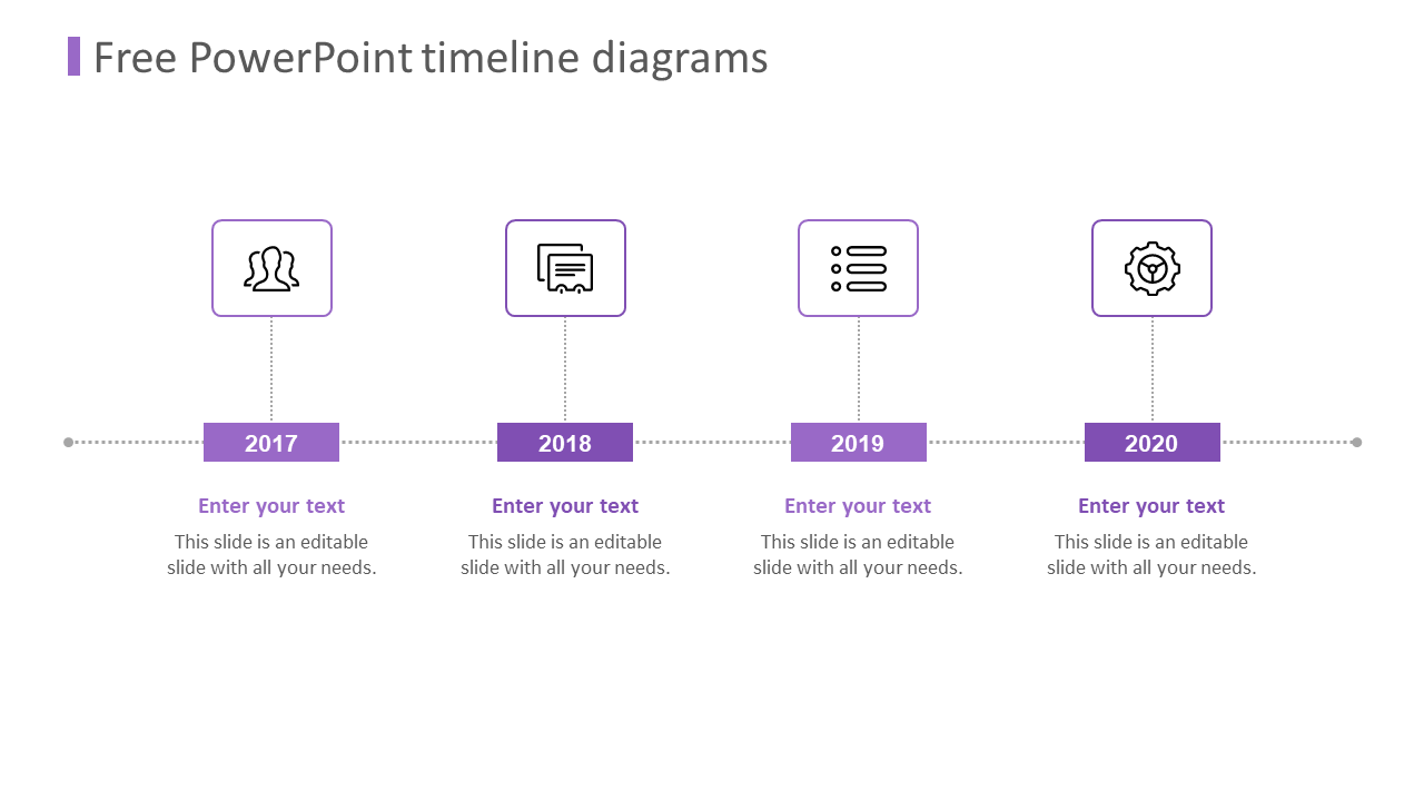 Free - Browse Free PowerPoint Timeline Diagrams Design Slides
